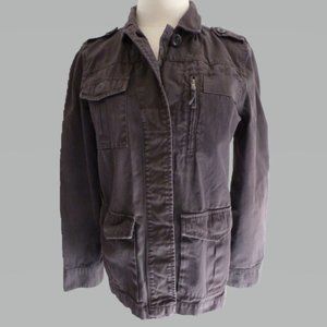 J Crew 4 Distressed Brown Chino Jacket